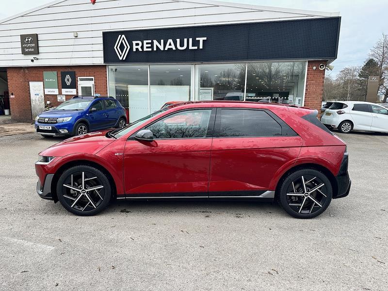 2024 74 Hyundai Ioniq 5 168kw N Line 84 Kwh 5dr Auto Electric Automatic In Red