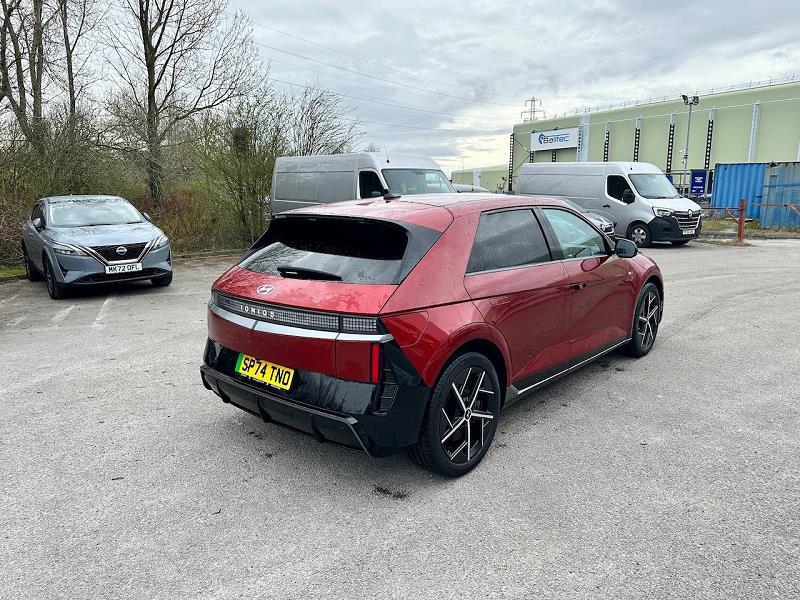 2024 74 Hyundai Ioniq 5 168kw N Line 84 Kwh 5dr Auto Electric Automatic In Red