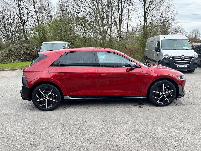 2024 74 Hyundai Ioniq 5 168kw N Line 84 Kwh 5dr Auto Electric Automatic In Red