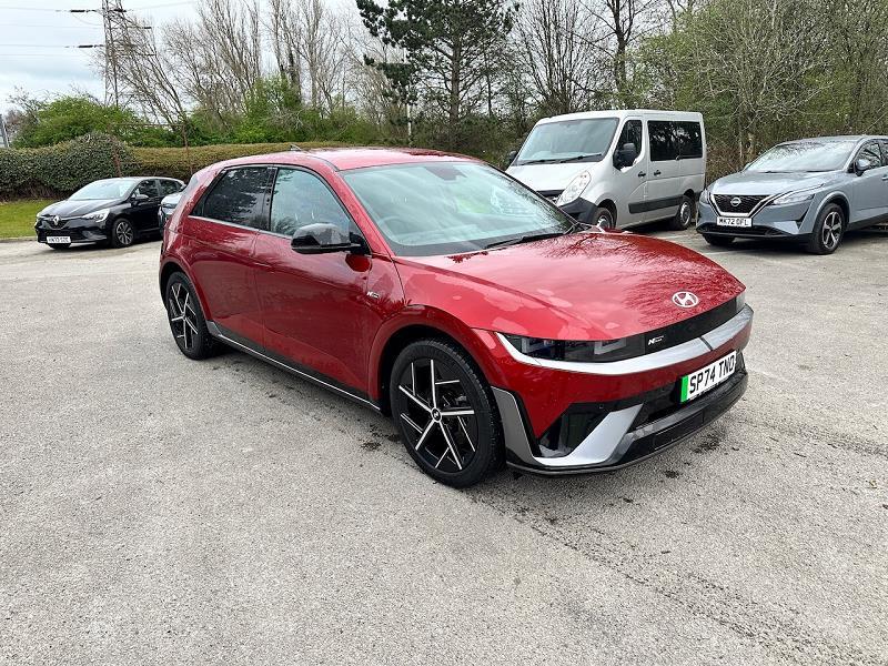 2024 74 Hyundai Ioniq 5 168kw N Line 84 Kwh 5dr Auto Electric Automatic In Red