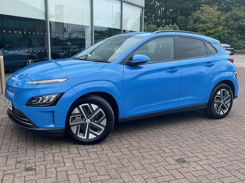 2022 22 Hyundai Kona 150kw Premium 64kwh 5dr Auto Electric Automatic In Surfy Blue