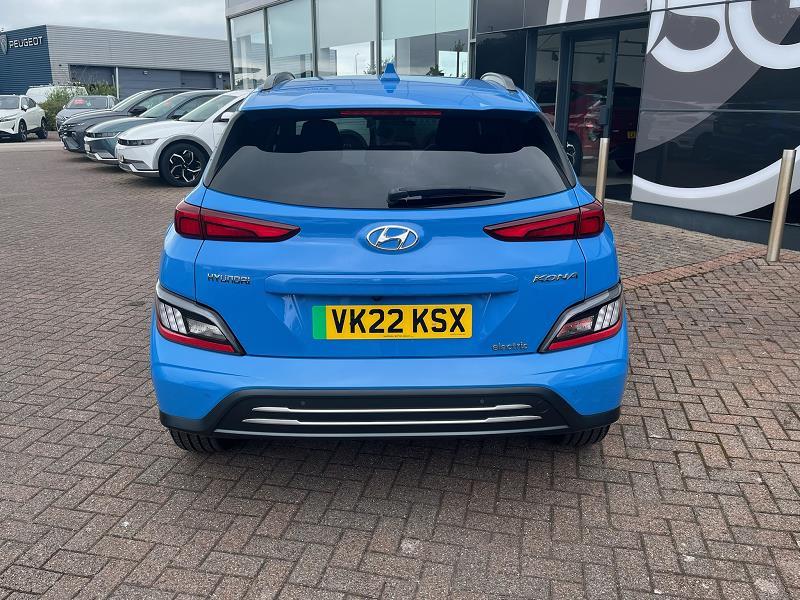2022 22 Hyundai Kona 150kw Premium 64kwh 5dr Auto Electric Automatic In Surfy Blue