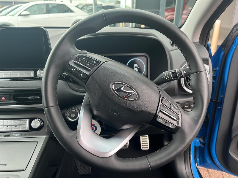 2022 22 Hyundai Kona 150kw Premium 64kwh 5dr Auto Electric Automatic In Surfy Blue
