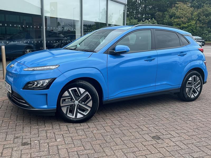 2022 22 Hyundai Kona 150kw Premium 64kwh 5dr Auto Electric Automatic In Surfy Blue
