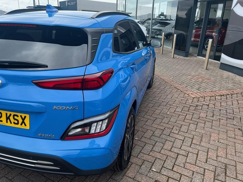 2022 22 Hyundai Kona 150kw Premium 64kwh 5dr Auto Electric Automatic In Surfy Blue
