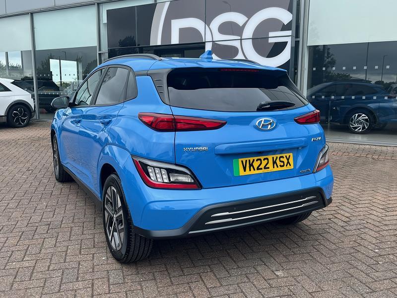 2022 22 Hyundai Kona 150kw Premium 64kwh 5dr Auto Electric Automatic In Surfy Blue